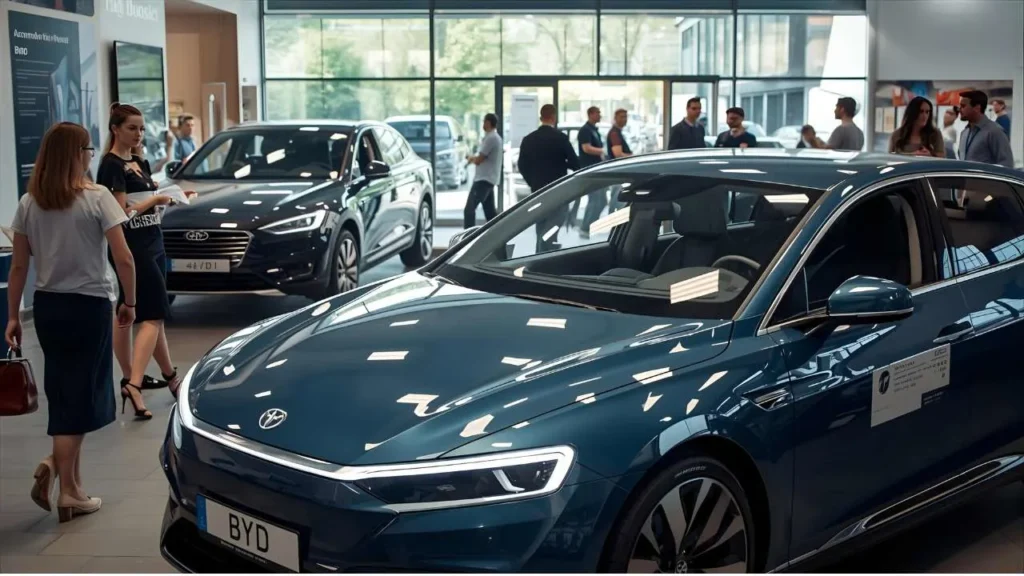 BYD Tops Tesla Again in European Sales
