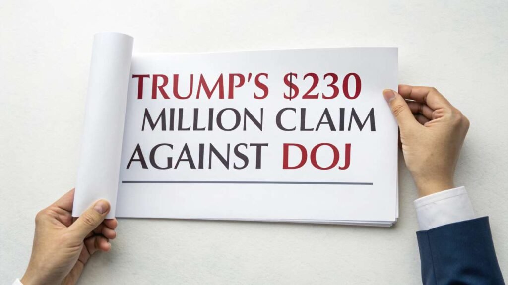 Trump’s $230 Million Claim Against DOJ