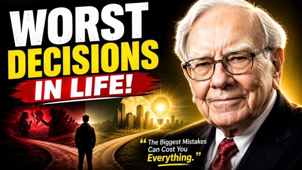 The 2 Worst Decisions You Can Make in Life, According to Warren Buffett